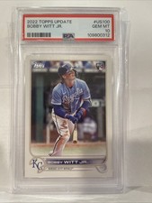 2022 Topps Update Series Bobby Witt Jr. #US100 (RC) PSA 10