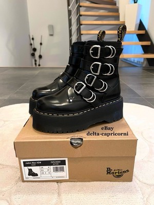 Dr. Martens Jadon Max HDW Plateau Boots Hardware Schnallen Gothic limitiert NEU