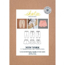 Ikatee Sewing Pattern Baby New York Trousers & Shorts