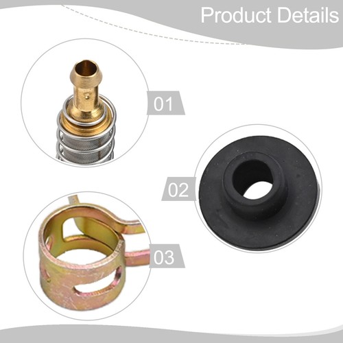 6650239 For Bobcat Hose Clamp Kit for Fuel Tank Pickup Screen Replacement - Picture 2 of 12