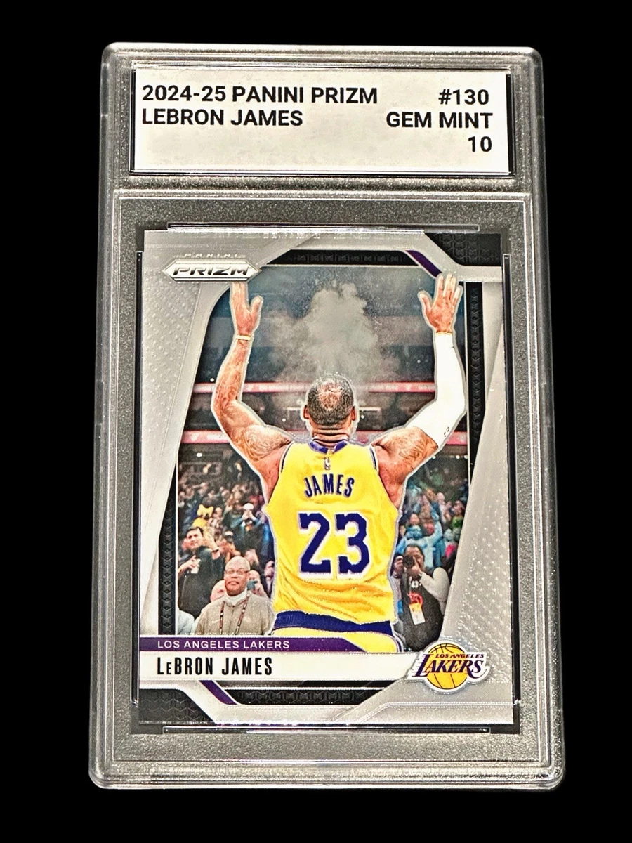 Panini LeBron James 10 Graded Basketball Sports Trading Cards