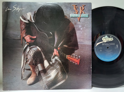 STEVIE RAY VAUGHAN In Step 1989 LP 1st Press Epic - Play Tested VG+ *R6