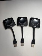 lot of 3 Barco ClickShare R9861006D01 Wireless USB Button Switch