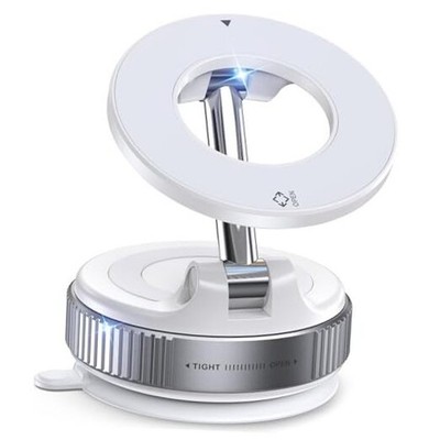 Magnetic Car Phone Mount, Compact Foldable Phone Holder with Strong Nano
