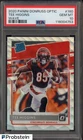 2020 Donruss Optic Wave #160 Tee Higgins Bengals RC Rated Rookie /199 PSA 10