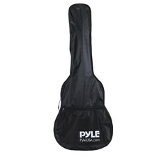 Pyle 36 Inch Acoustic Guitar Bag, Gig Bag with Dual Carry 36 inches, Black