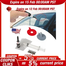 Car Window Glass Crack Chip Resin Windscreen DIY Repair Kit Windshield