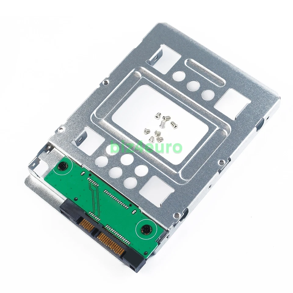 2X 2,5-Zoll auf 3,5-Zoll Converter SATA/SSD Festplatte Festplatten Rahmen HDD - Bild 2 von 4