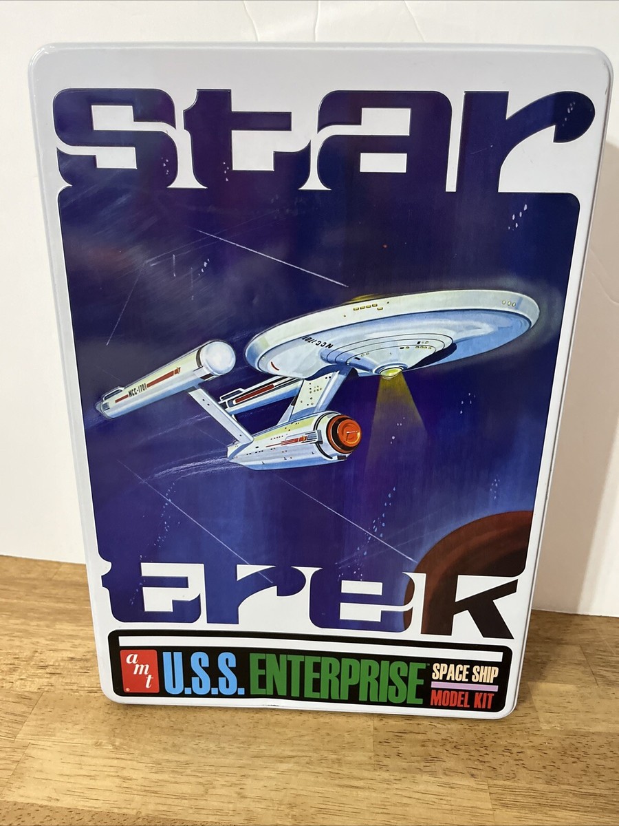USS Enterprise NCC-1701 • Model Kit • Commemorative Tin • Star