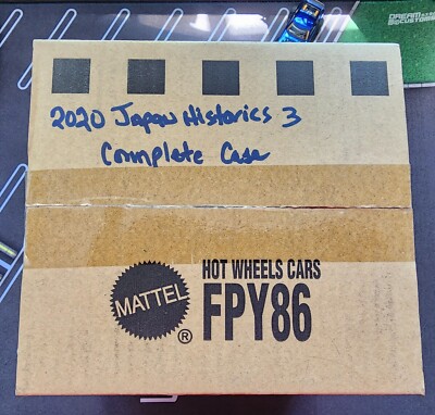 Hot Wheels Car Culture Japan Historics 3 Factory Sealed Case 956P
