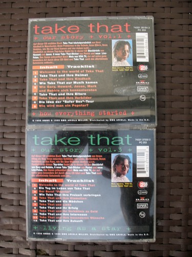Take That"Our Story.Vol.1 + 3, gebraucht - Bild 3 von 3