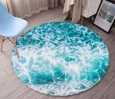3D Blue Sea Wish NBC493282 Game Rug Mat Elegant Photo Carpet Mat Romy