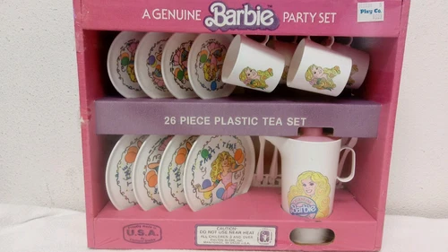 BARBIE GENUINE PARTY SET CHILTON GLOBE VINTAGE 1983 #3047-9 MIB NRFB 4UNOW2DAY