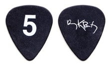 Vintage Lenny Kravitz Signature Black Guitar Pick - 1998 5 Tour