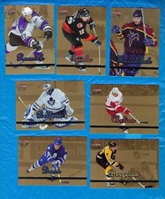 2004-05 FLEER ULTRA GOLD HOCKEY NHL LOT 91 DIFFERENT LEMIEUX LECLAIR ROENICK + +