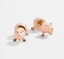 Baublebar X Pixar Disney Toy Story Hamm Pig Earrings NEW