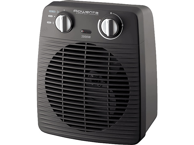Calefactor - Rowenta Compact Power SO2210, 2000 W, Motor Dual, 25 m², 2 Velocida