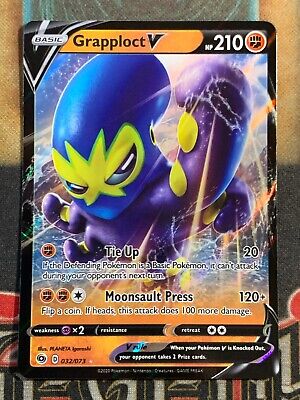 Details about  / Grapploct V 032//073 Champion/'s Path Pokemon TCG Card NM