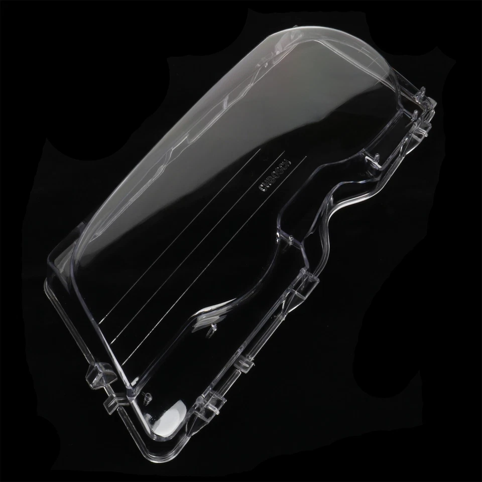 Par de cubiertas de lente de faros delanteros para BMW E46 2003-1999 2 PUERTAS / 01-06 M3 transparente nuevo Foto 3 de 4