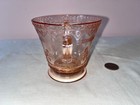GORGEOUS VINTAGE PINK DEPRESSION GLASS SUGAR BOWL Lovely Pattern — photo 4