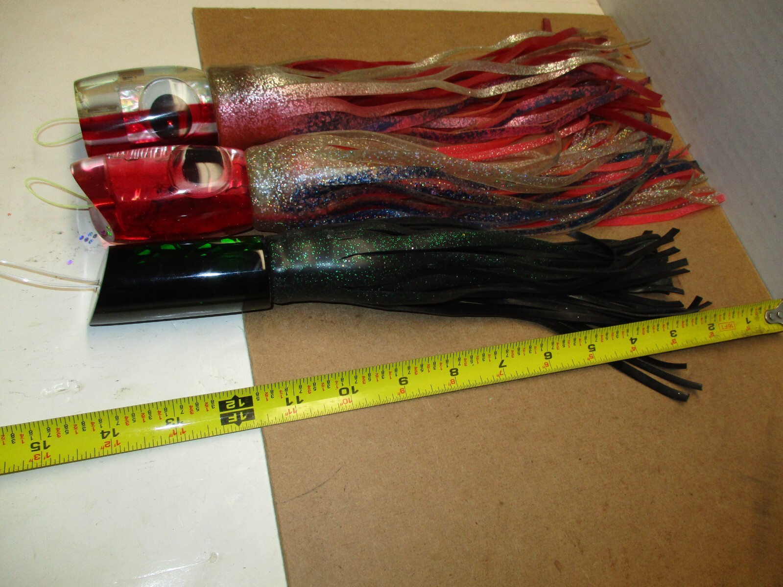 VINTAGE TUNA LURES ** 3- KK PONO Lures - Dorado/TUNA/MARLIN **NOS*** - Image 4