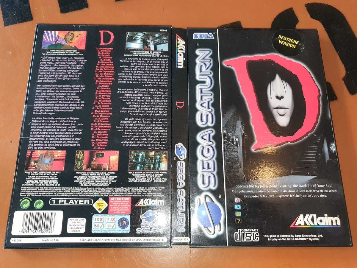 D Sega Saturn Complet - Jeux vidéo