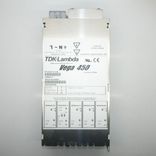TDK-Lambda Vega Series 450-900W Multiple Output Modular Power Supply V40621T - Afbeelding 1 van 5