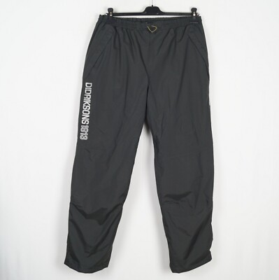 DIDRIKSONS Herren Hose Größe XL (W30 L31) Outdoor Activewear schwarz k10510