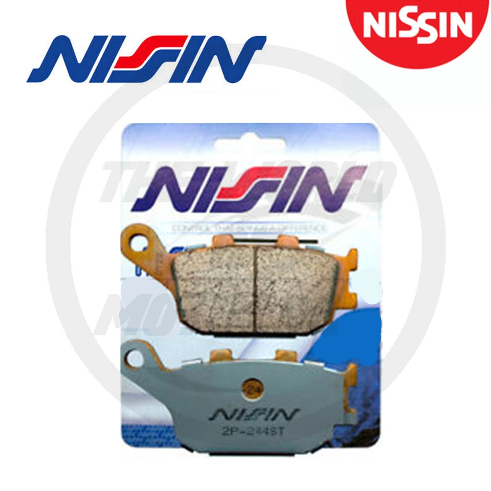 Paire / Plaquettes Honda NT 1100 2022 Frein Nissin Original Synthétisés Avant / - Photo 3/4