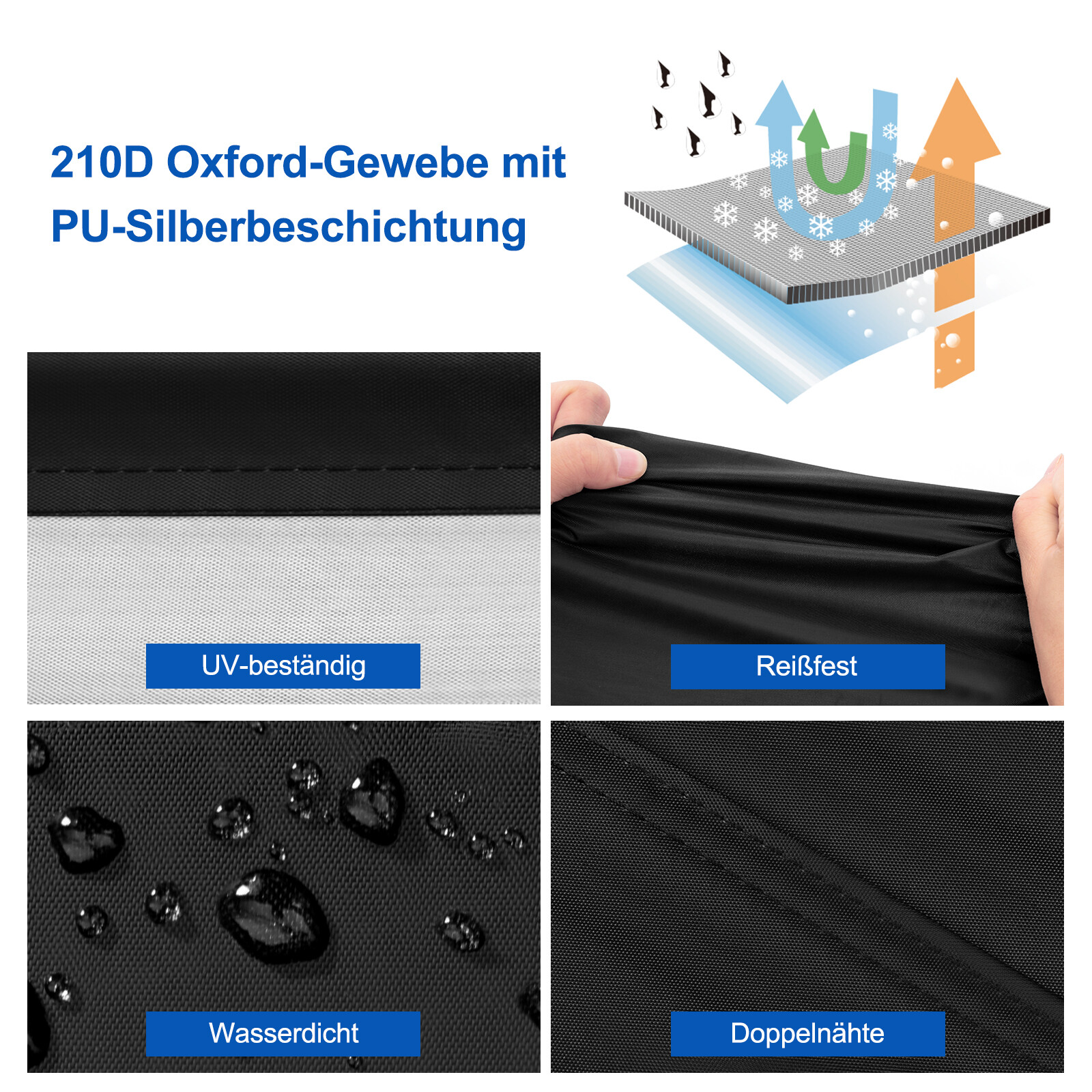 Bairuibin Motorradabdeckung Für BMW K 1200 LT - Wasserdichte Abdeckplane Mit UV-Schutz