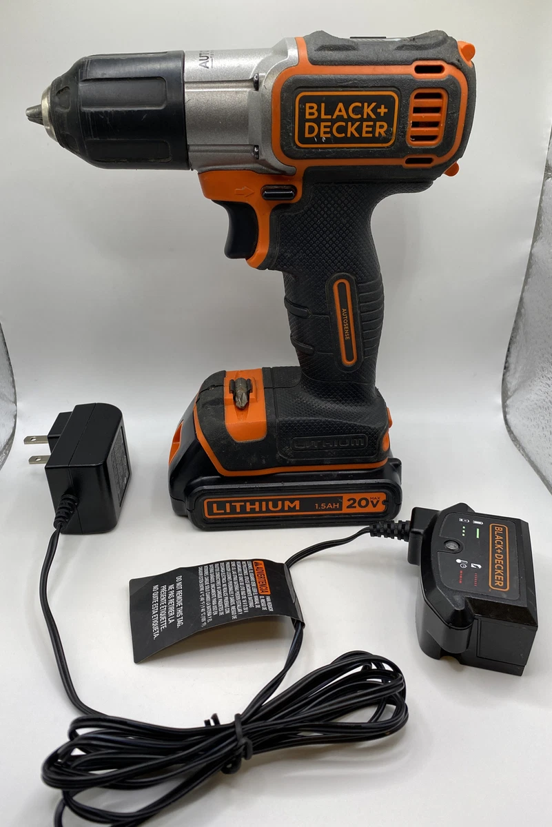 Black and Decker 20v Autosense Drill Review