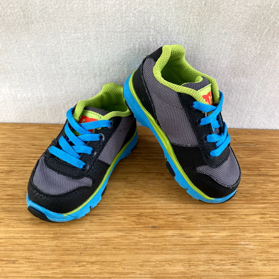 🔸Niños Bebé Niño DC Zapatos Uni Lite Cuero Zapatillas con Cordones Talla 5 4 EUR 20,5 Foto 2 de 4