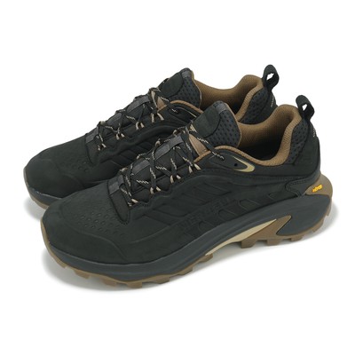 Merrell Moab Speed 2 LTR WP Vibram Black Men Waterproof Outdoor Mountain J037783