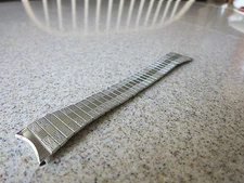 Bulova Accutron Stainless Wide 22 Curved End Expansion Watch Band #V44 