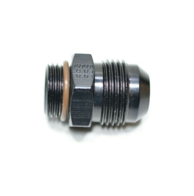 495640-BL Fragola -12 AN Male To -10 AN O-Ring ''Short'' Cut Radius Vacuum Fitting