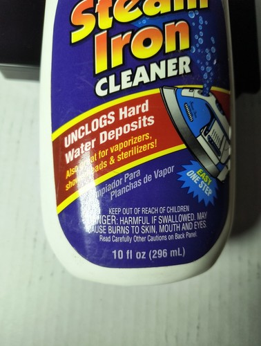 Pulitore ferro da stiro a vapore Whink 10 fl oz sblocca depositi di acqua dura - Foto 2 di 3