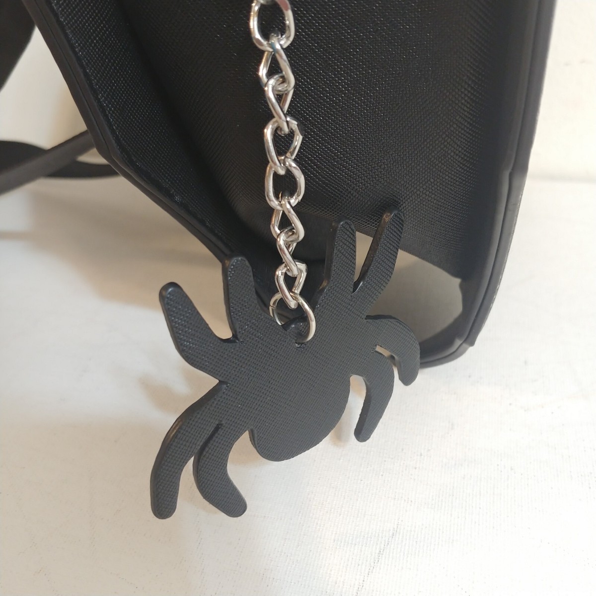 Mad Engine Spiderweb Heart Backpack Purse goth Halloween 