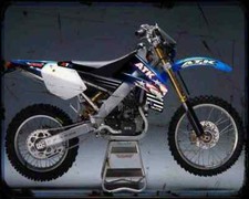 Atk 450 Enduro 01 A4 Photo Print Motorbike Vintage Aged