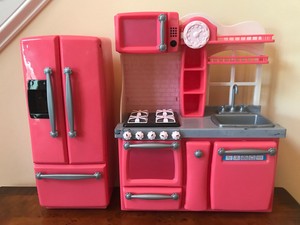 Our Generation Gourmet Doll Kitchen Set Pink 18 Target Excellent