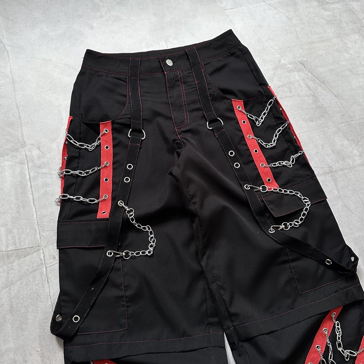 Punk Bondage Chains Pants Gothic Vintage Tripp NYC LGB If Six Was