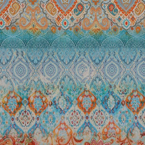 Kerella Bayadere Double Width Fabric | 100% Cotton | 280cm | Curtains Upholstery - Picture 5 of 6