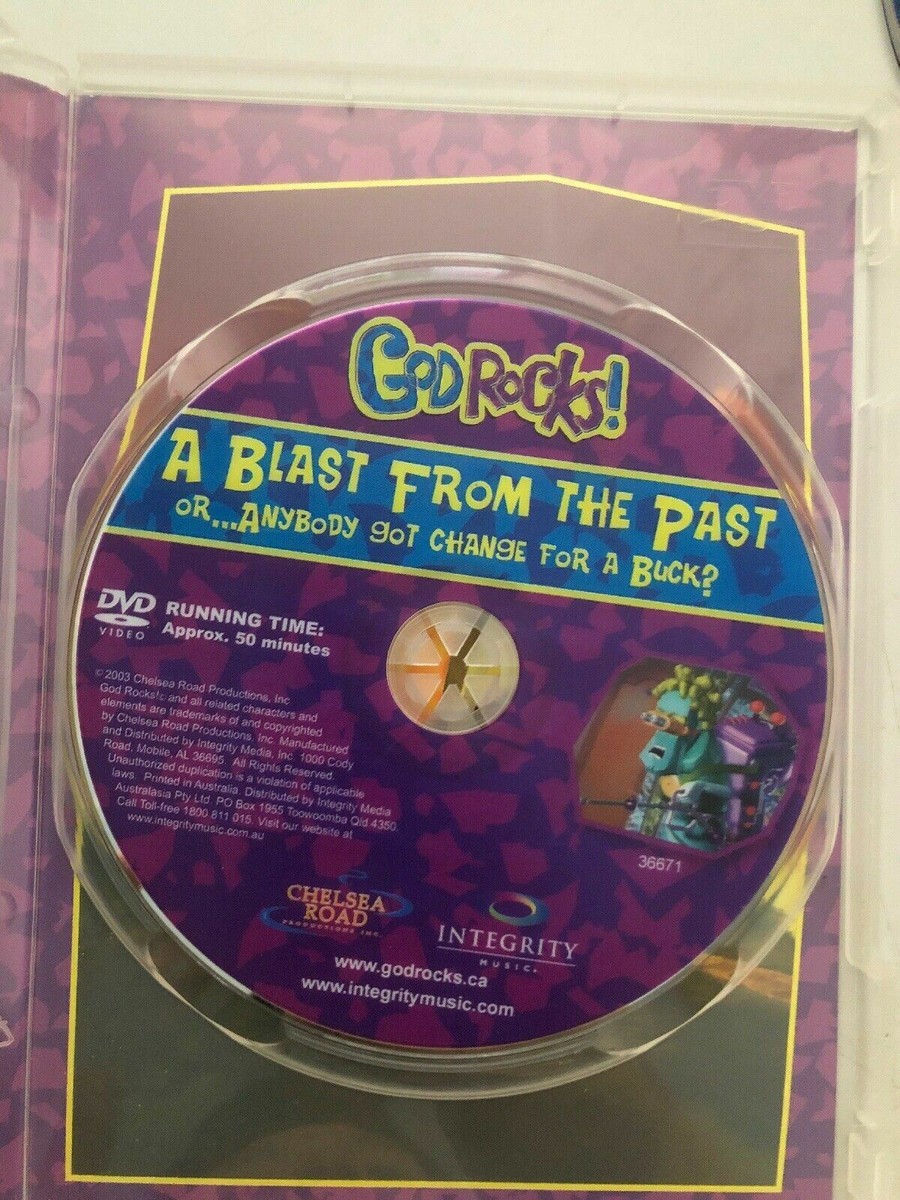 God Rocks! A Blast From The Past (DVD) Animation. Region