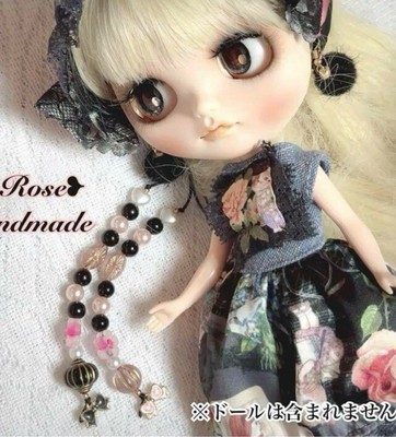 Blythe Doll Pull Strings Kawaii Charms Custom Blythe Doll Accessory Cute beads