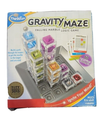 ThinkFun Gravity Maze Marble Run Brain Game STEM Toy Boys Girls brand new sealed