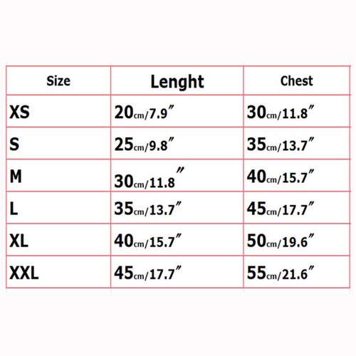 Pet Dog Cat Puppy Clothes Vest Dress Pet Supply T-shirt Apparel For Small Dogs - Picture 25 of 95