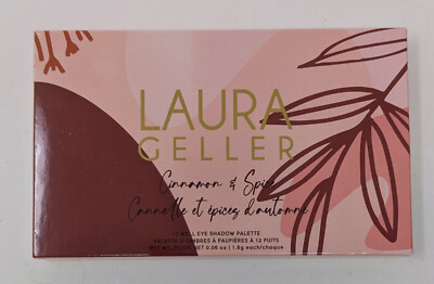 LAURA GELLER Cinnamon & Spice 12 Well Eye Shadow Palette 0.06 oz ea NIB NEW