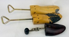 Lot Of 3 Vintage Wooden Shoe Stretchers All Working