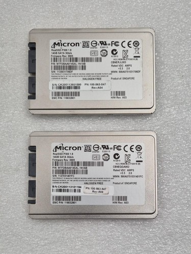 SSD Interne Micron RealSSD P400E – 200 Go – SATA – 2,5 Pouces (Modèle MTFDDAK200MAR)