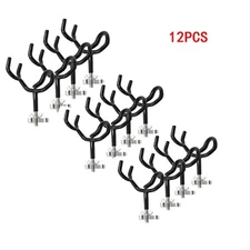 12PCS Sure Grip Steel Rod Holder 20 Degree Angle for Fishing Boat Rod Pod Marine