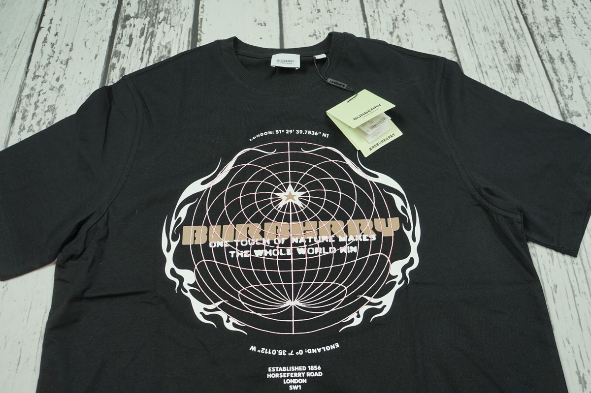 【関税&送料込み】Burberry T-Shirts & Tank Tops Burberry Men's cotton shirt t shirt t-shirt tank top Size M